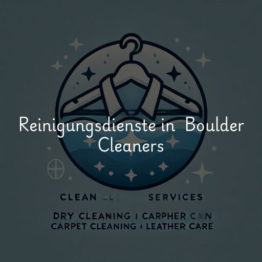 Reinigungsdienste in Boulder Cleaners