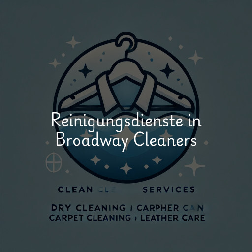 Reinigungsdienste in Broadway Cleaners