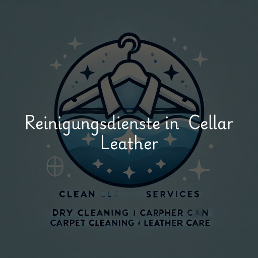 Reinigungsdienste in Cellar Leather