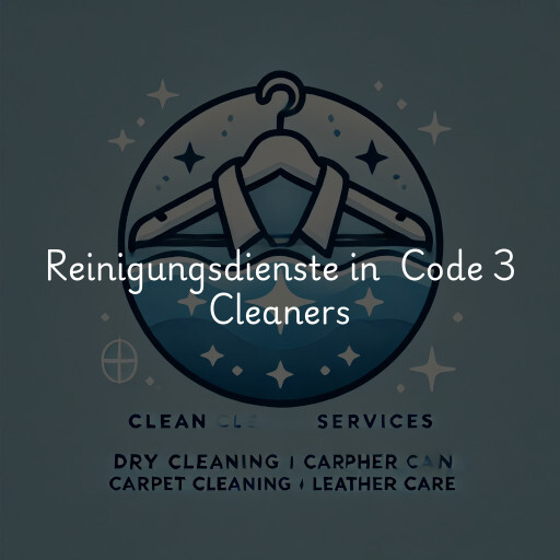 Reinigungsdienste in Code 3 Cleaners