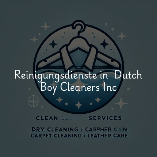 Reinigungsdienste in Dutch Boy Cleaners Inc