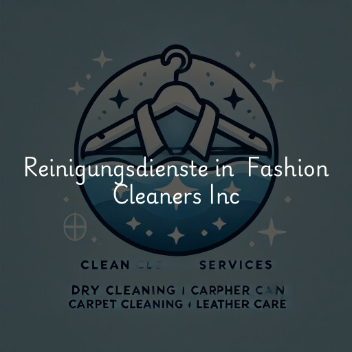 Reinigungsdienste in Fashion Cleaners Inc