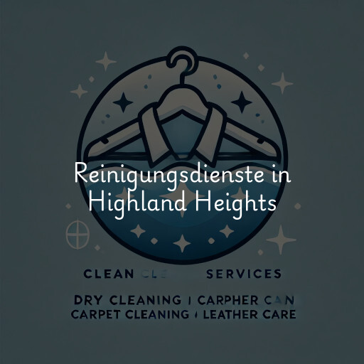 Reinigungsdienste in Highland Heights