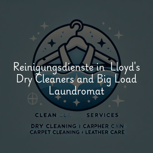 Reinigungsdienste in Lloyd's Dry Cleaners and Big Load Laundromat