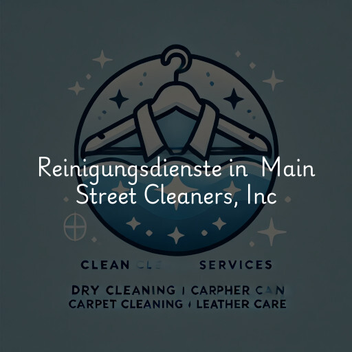 Reinigungsdienste in Main Street Cleaners, Inc