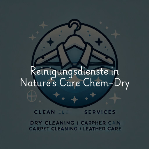 Reinigungsdienste in Nature's Care Chem-Dry