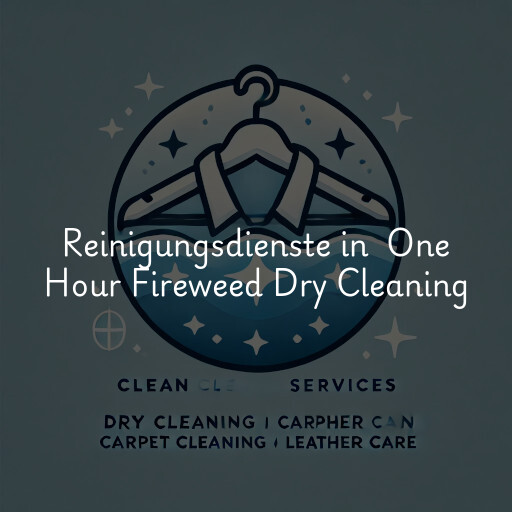 Reinigungsdienste in One Hour Fireweed Dry Cleaning