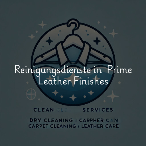 Reinigungsdienste in Prime Leather Finishes