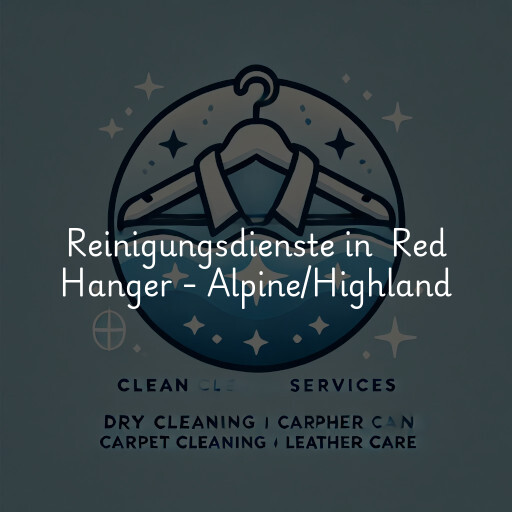 Reinigungsdienste in Red Hanger - Alpine/Highland