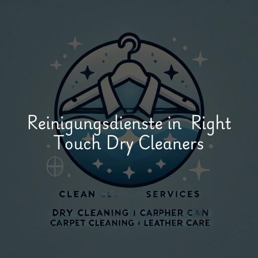 Reinigungsdienste in Right Touch Dry Cleaners