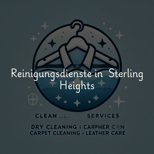 Reinigungsdienste in Sterling Heights