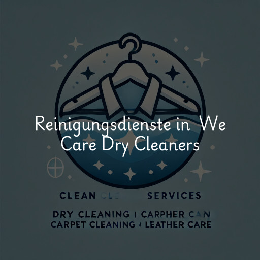 Reinigungsdienste in We Care Dry Cleaners