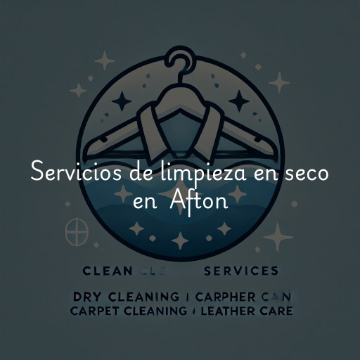 Servicios de limpieza en seco en Afton