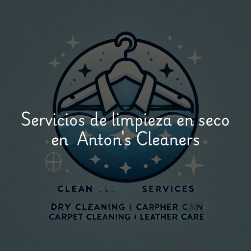 Servicios de limpieza en seco en Anton's Cleaners