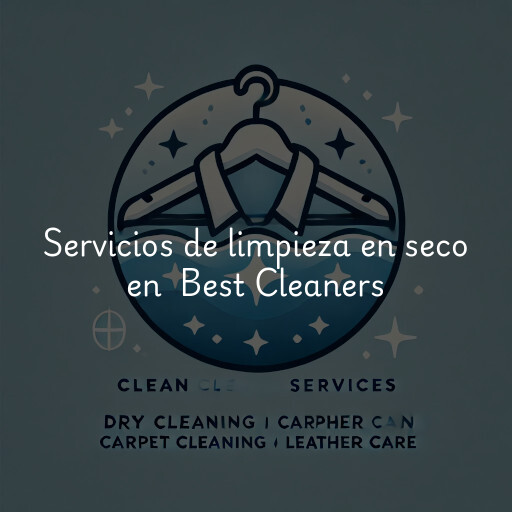 Servicios de limpieza en seco en Best Cleaners