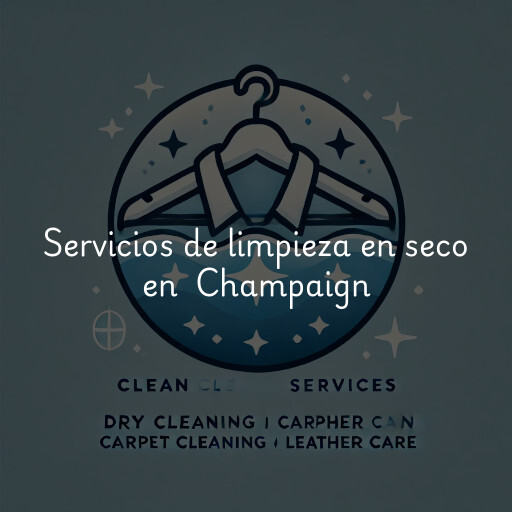 Servicios de limpieza en seco en Champaign