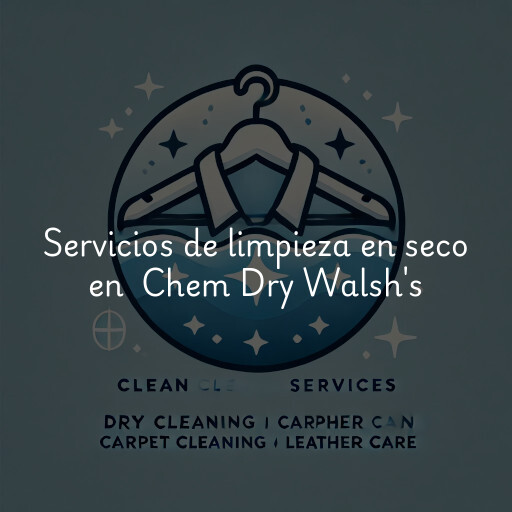 Servicios de limpieza en seco en Chem Dry Walsh's