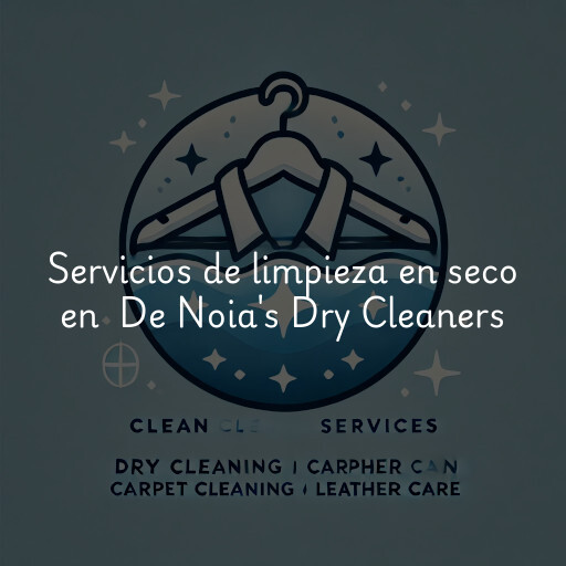 Servicios de limpieza en seco en De Noia's Dry Cleaners