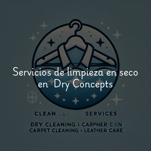 Servicios de limpieza en seco en Dry Concepts