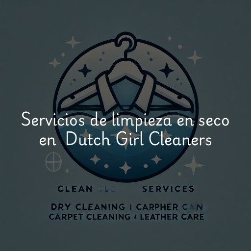 Servicios de limpieza en seco en Dutch Girl Cleaners