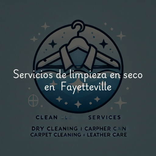 Servicios de limpieza en seco en Fayetteville