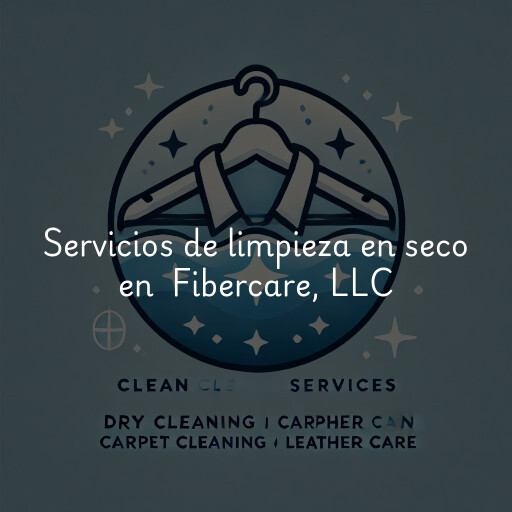 Servicios de limpieza en seco en Fibercare, LLC