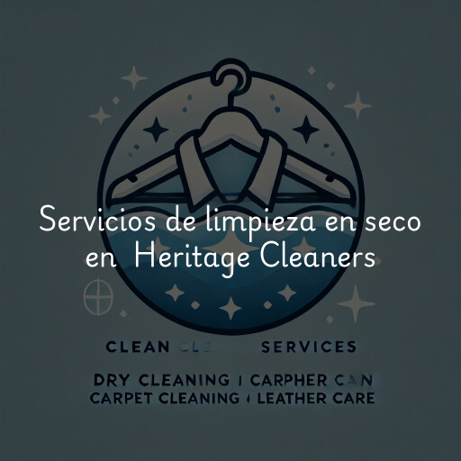 Servicios de limpieza en seco en Heritage Cleaners