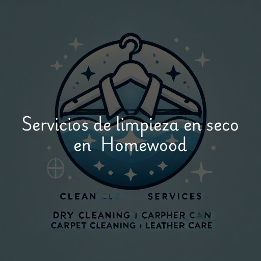 Servicios de limpieza en seco en Homewood