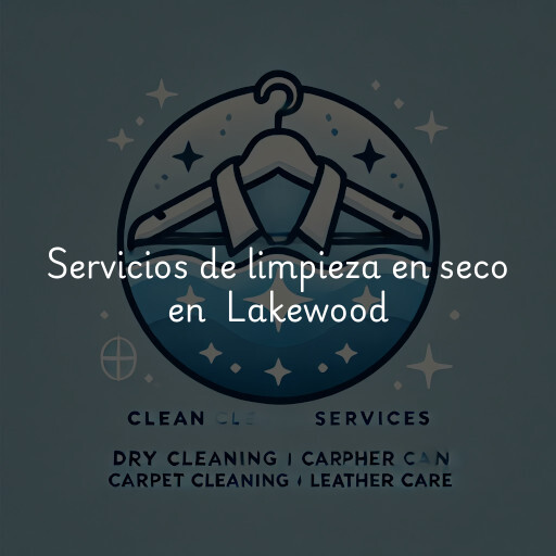 Servicios de limpieza en seco en Lakewood