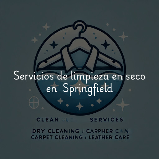 Servicios de limpieza en seco en Springfield