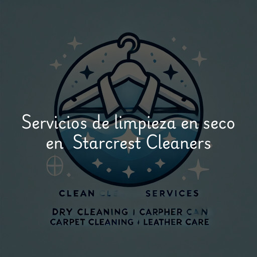 Servicios de limpieza en seco en Starcrest Cleaners