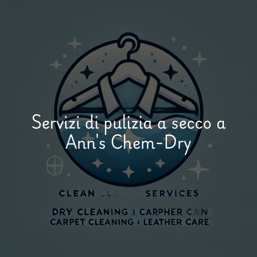 Servizi di pulizia a secco a Ann's Chem-Dry