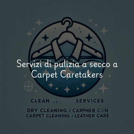 Servizi di pulizia a secco a Carpet Caretakers