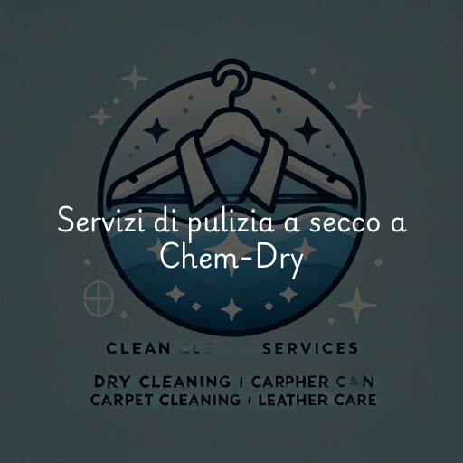 Servizi di pulizia a secco a Chem-Dry