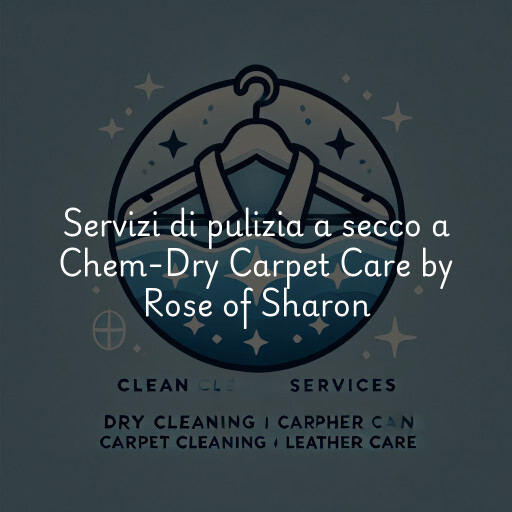 Servizi di pulizia a secco a Chem-Dry Carpet Care by Rose of Sharon