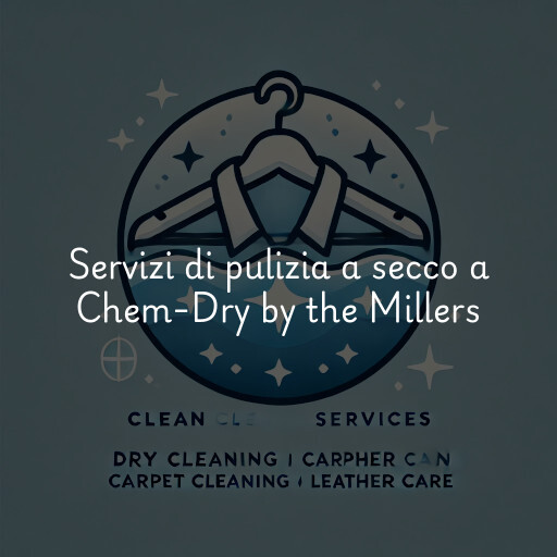 Servizi di pulizia a secco a Chem-Dry by the Millers