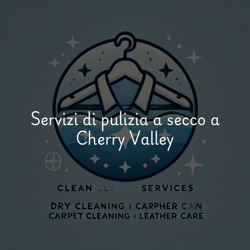 Servizi di pulizia a secco a Cherry Valley