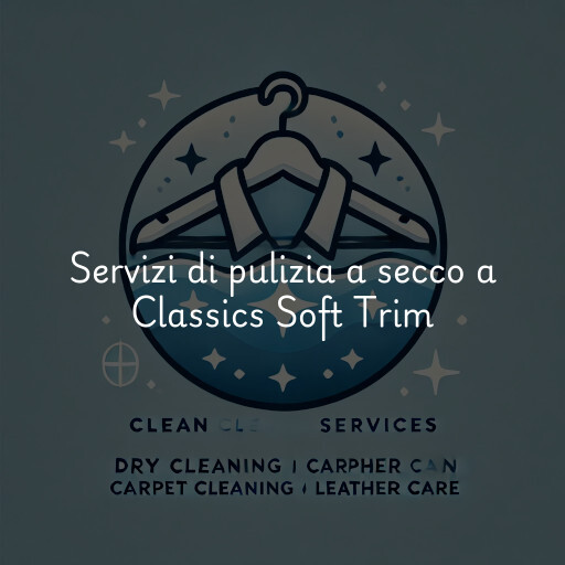 Servizi di pulizia a secco a Classics Soft Trim