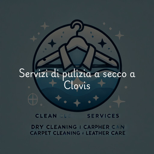 Servizi di pulizia a secco a Clovis