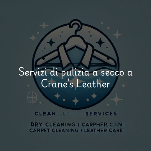 Servizi di pulizia a secco a Crane's Leather & Shoe Shop