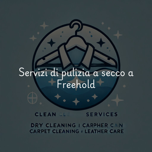 Servizi di pulizia a secco a Freehold