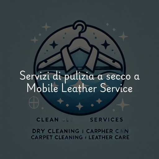 Servizi di pulizia a secco a Mobile Leather Service