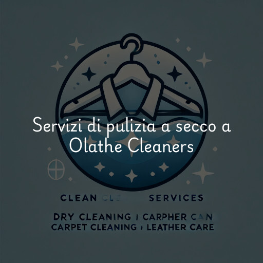 Servizi di pulizia a secco a Olathe Cleaners