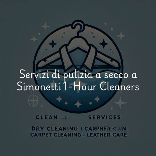 Servizi di pulizia a secco a Simonetti 1-Hour Cleaners