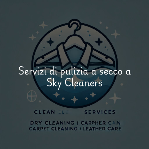 Servizi di pulizia a secco a Sky Cleaners