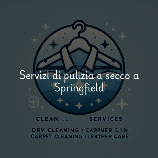 Servizi di pulizia a secco a Springfield