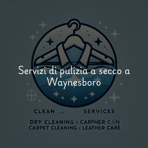 Servizi di pulizia a secco a Waynesboro